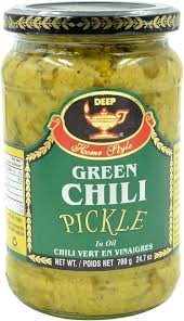 DP GREEN CHILLI PICKLE 24.7OZ