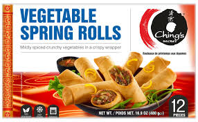 CHINGS VEG SPRING ROLLS 480G
