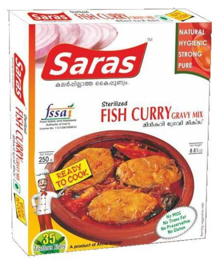Saras Fish Curry Mix 400g