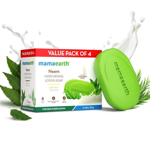 Mama Earth Neem Moist Lotion Soap 500g