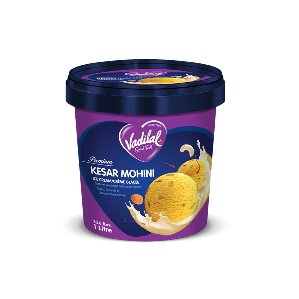 Vadilal Keasr Mohini Icecream 1l