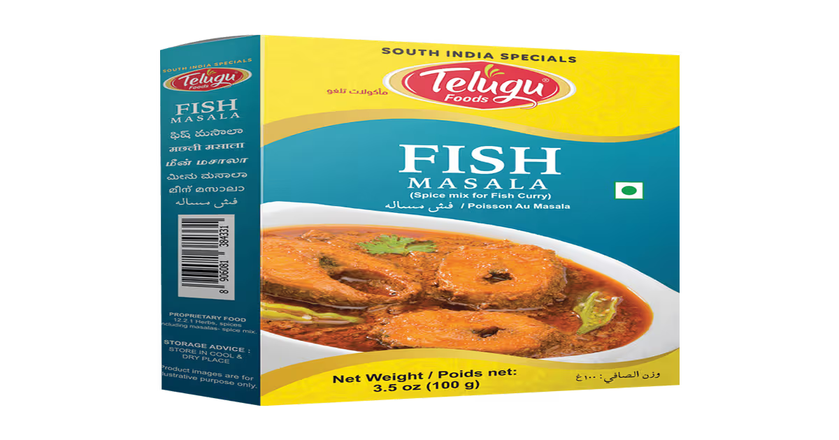 Telugu Foods Fish Masala 100g