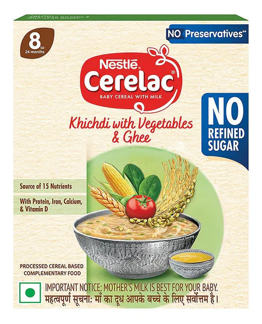 Cerelac Khichdi With Vegetable