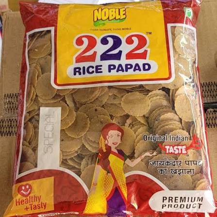 Noble 222 Rice Papad 500g