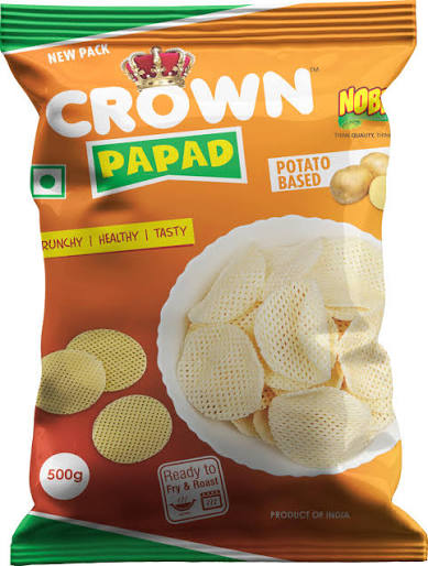 Noble Crown Papad 500g