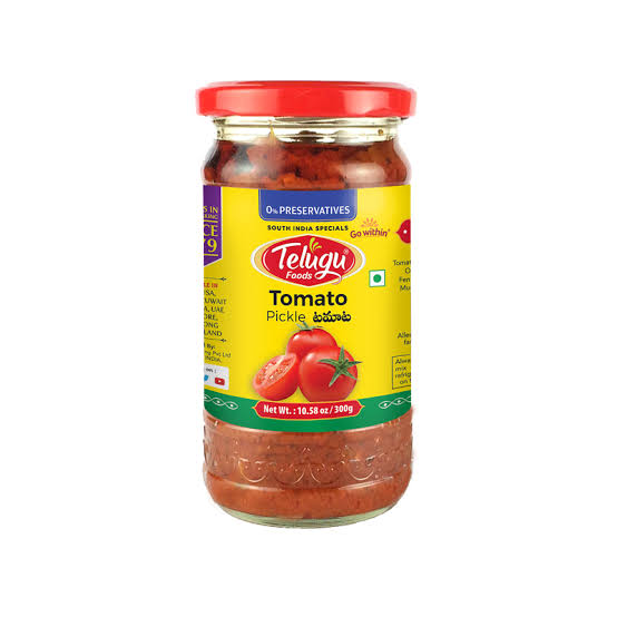 Telugu Foods Tomato Ng Pickle 300g