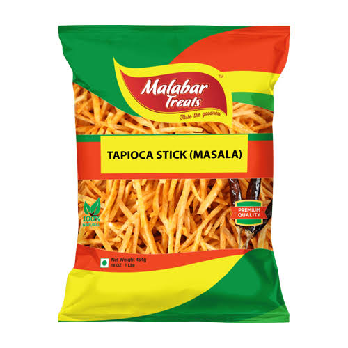 Malabar Treats Tapioca Sticks Masala 150g