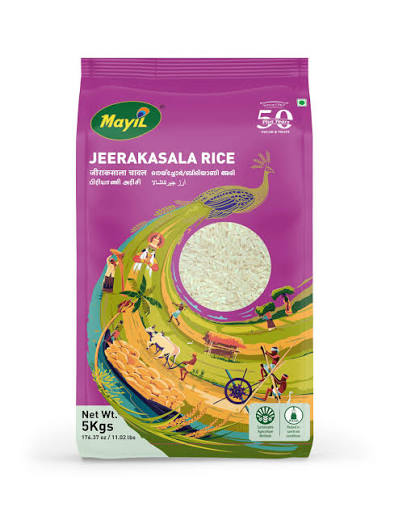 Mayil Jeerakasala Rice 5kg