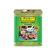 Mothers Madras Curry Pwdr 500g