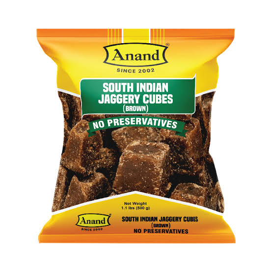 Anand Jaggery Brown Cubes 500g