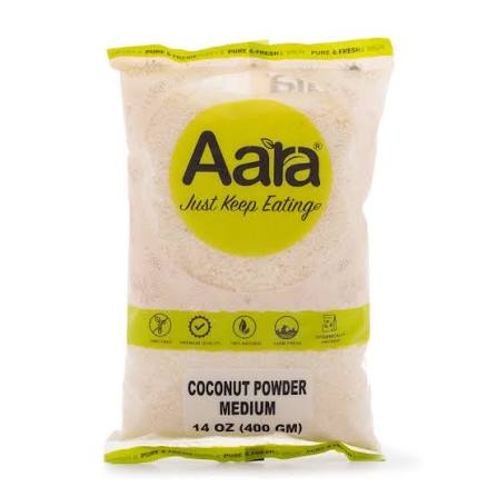 Aara Coconut Medium Pwdr 400g