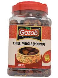 Gazab Chilli Whole Round 200g