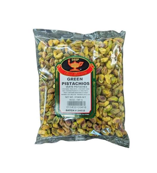 Deep Green Pistachios 200g