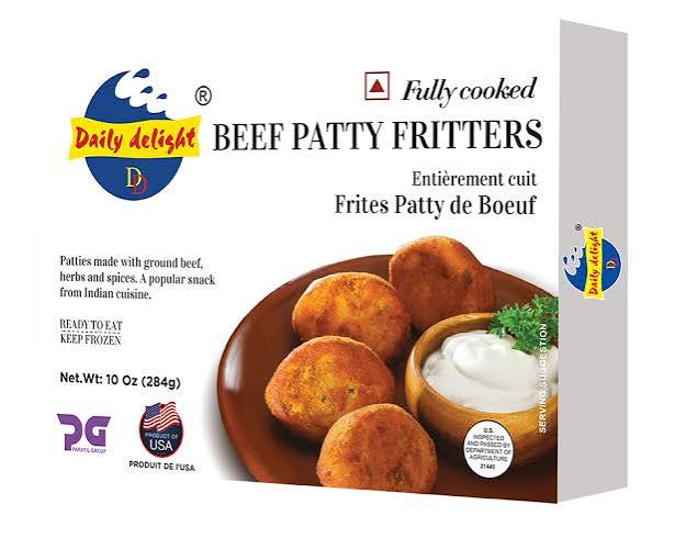 Daily Delight Beef Patty Fritters 283g