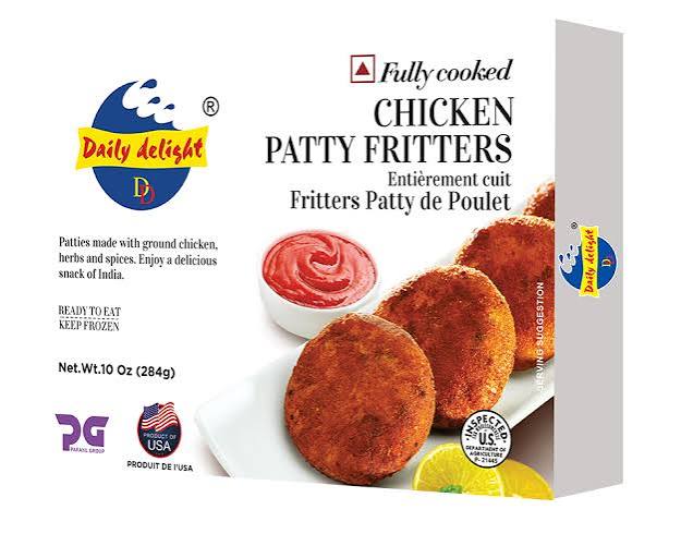 Daily Delight Chicken Patty Fritters 283g