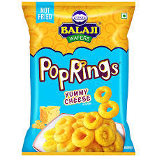 Balaji Pop Rings Cheese 65g