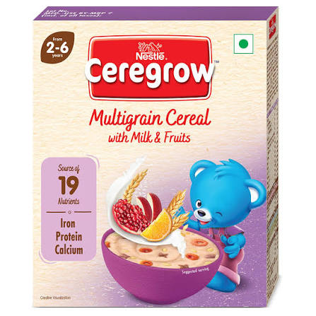 Ceregrow Mcereal Milk&frt 300g