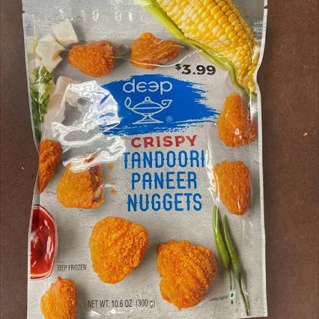 Deep Crisp Tan Paneer Nug 300g