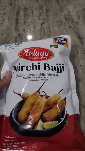 Telugu Foods Mirchi Bajji 300g