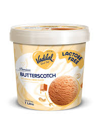 Vadilal Buuterscotch Lf 1lt