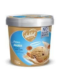 Vadilal Anjeer Sf Cecream 1l