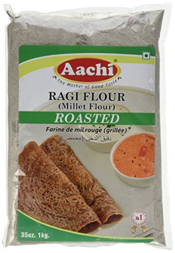 Aachi Ragi Flour Roasted 1kg