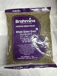 Brahmins Whole Green Gram 1kg