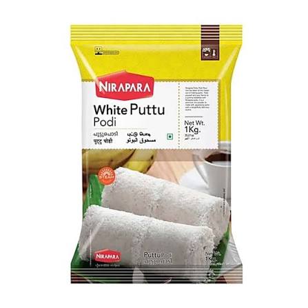 Nirapara White Puttu Podi 1kg