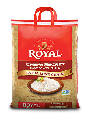 Royal Chef Secret Basmati 40lb