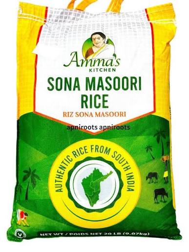 Amma Sona Masori Rice 20lb