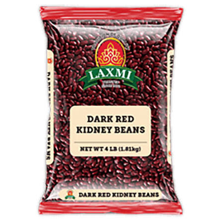 Laxmi Dark Red Kidney Beans 4lb