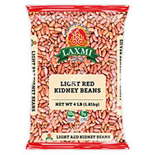 Laxmi Light Red Kidney Beans 4lb