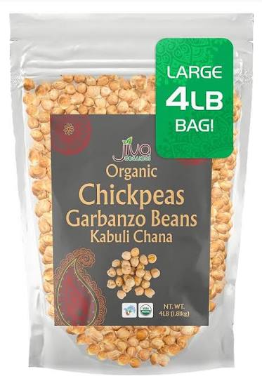 Jiva Org Kabuli Chana 4lb