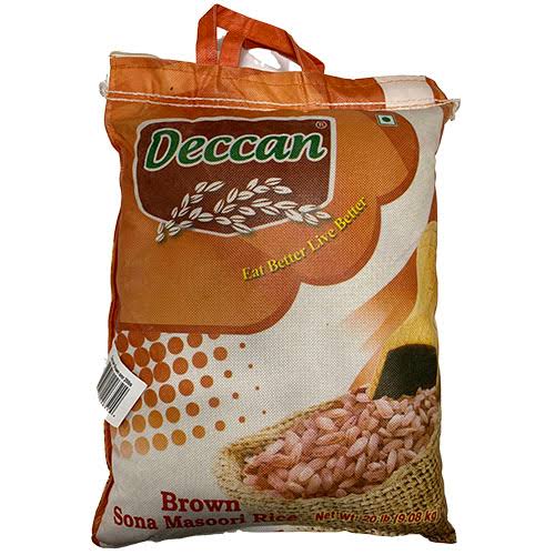 Deccan Brown Sm Rice 20lb
