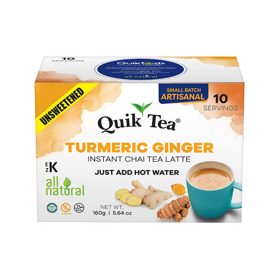 Qt Unswt Turmeric&ginger 10pck