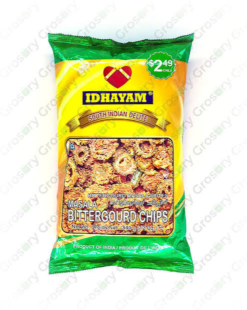 Idhayam Bittergourd M Chips 340g