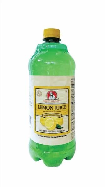 Chef Quality Lemon Juice 1l