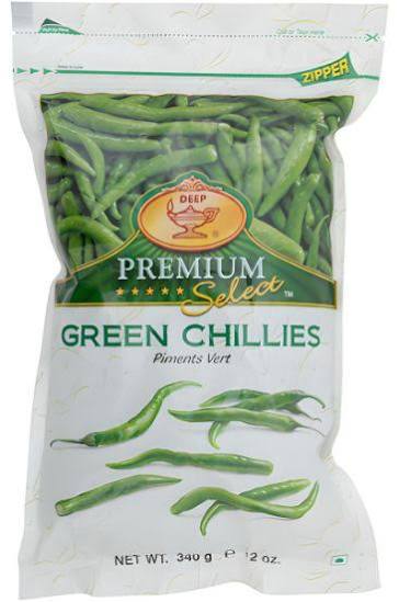 Deep Green Chillies 12oz