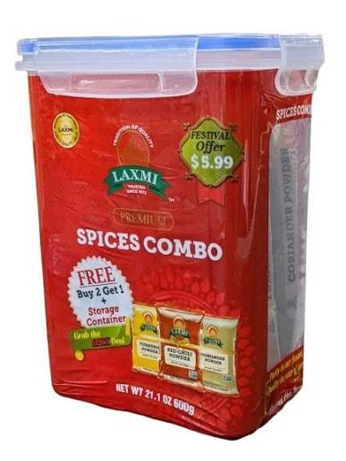 Laxmi Spices Combo 600g