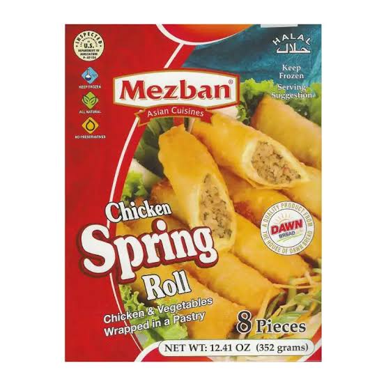 Mezban Chickn Spring Roll 8pc