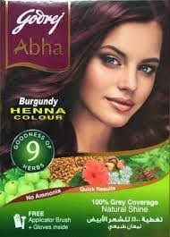 God Abha Burgundy Henna 60g