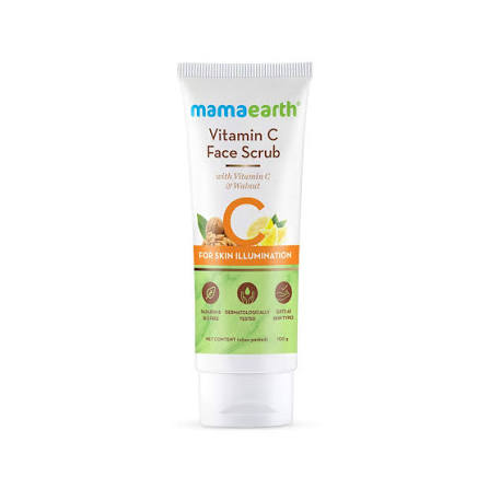 Mama Earth Vit C Face Scrub 100g