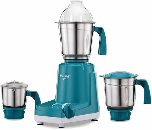 Preethi Steel 3 Jar 500w