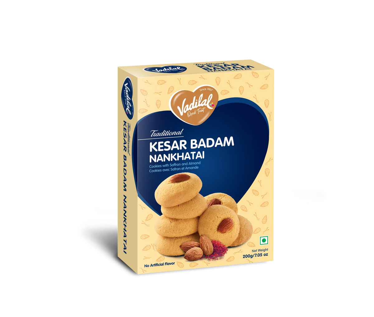 Vadilal Kesar Badam Nankhatai 200g