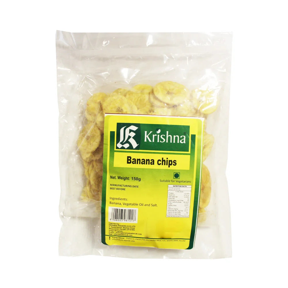Krushna Banana Chips S&p 150g