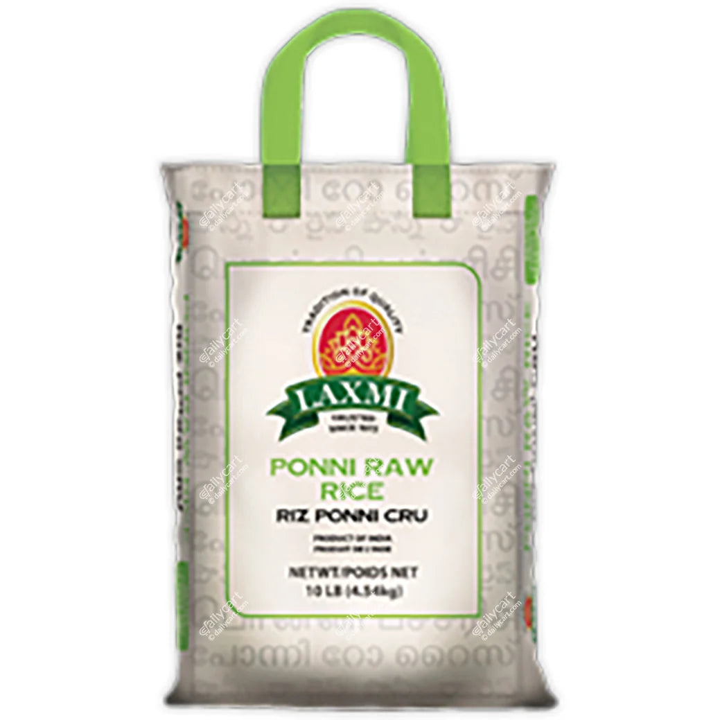 Laxmi Ponni Raw Rice 10lb