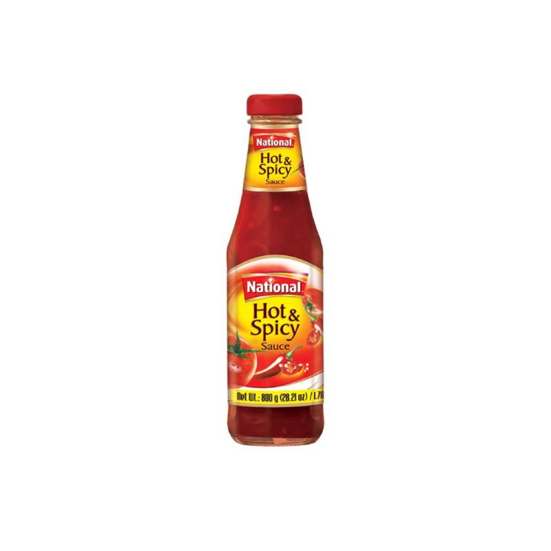 National Hot&spcy Sauce 800g