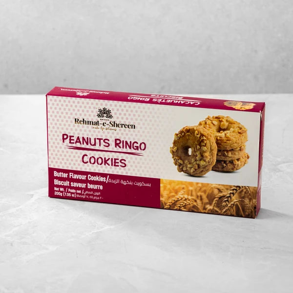 R S Peanuts Ringocookies 200g