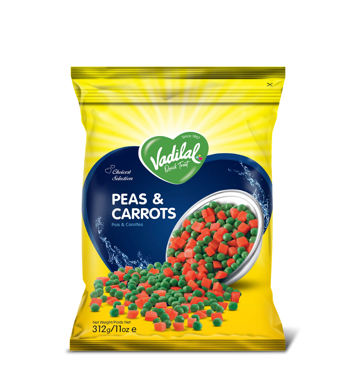 Vadilal Pas And Carrot 312g