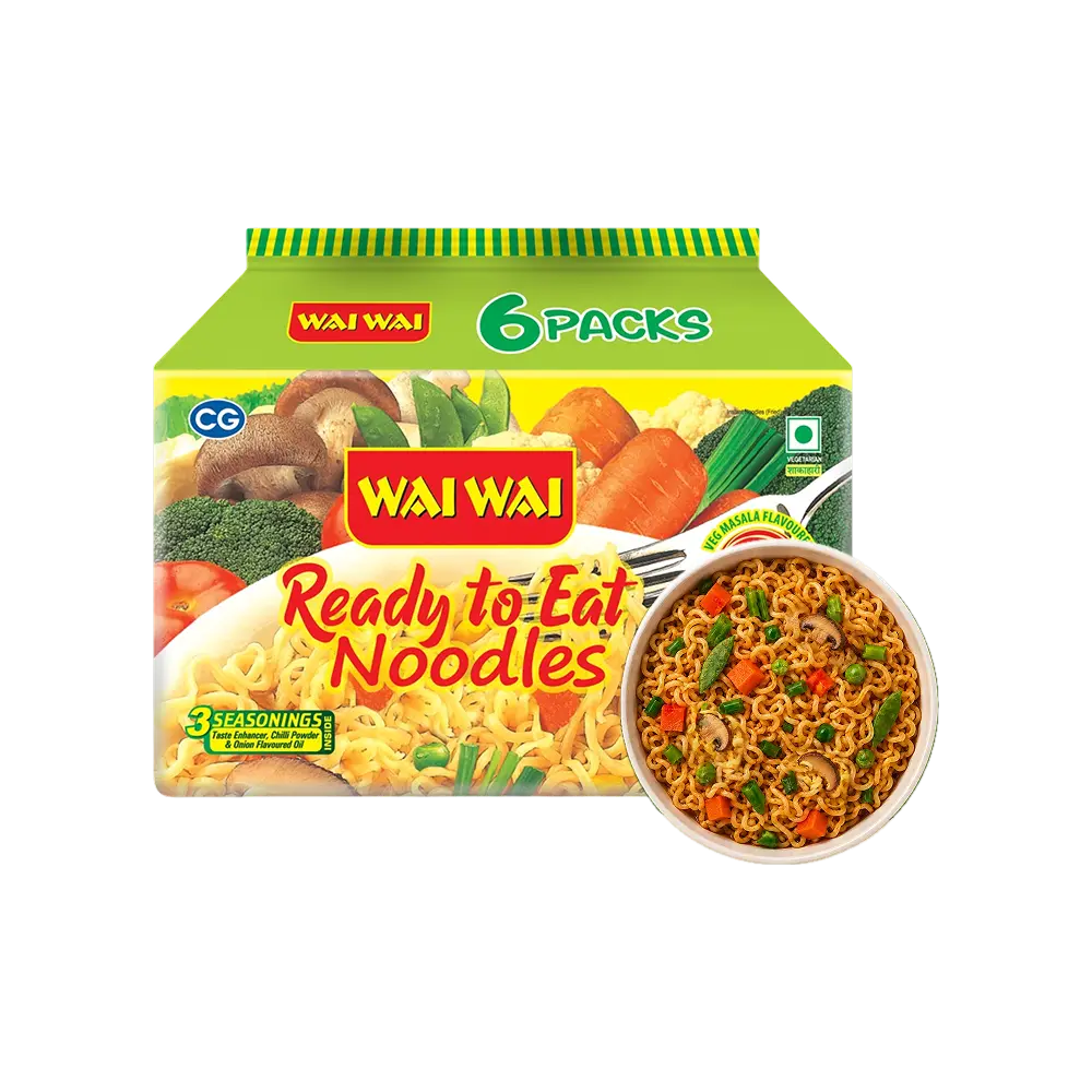 Wai Wai Veg Masala 160g